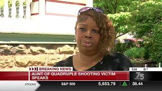 Aunt of quadruple homicide victim speaks