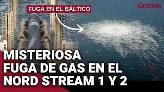 Sospechas de SABOTAJE por FUGA en GASODUCTO que conecta RUSIA A EUROPA en el mar Báltico #urgente