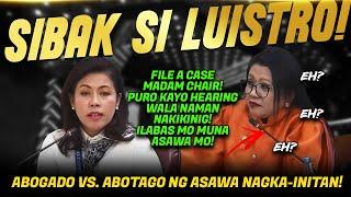 MAKAPANINDIG BALAHIBONG SINAGOT NI ATTY. LOPEZ SI LUISTRO ABANTE/CASTRO/VILLAR/HONTIVEROS/MARCOLETA