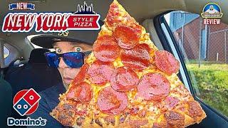 Domino's® New York Style Pizza Review!  | Better Than Brooklyn Style? | theendorsement