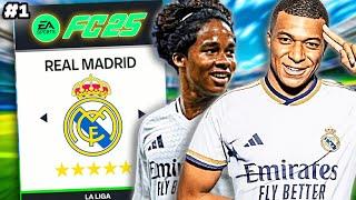 FC25 Real Madrid Career Mode begins NOW!... Ep1 *Realistic*