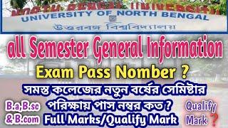 NBU Exam News Today | Exam Qualify MarkGeneral Information | all Semester