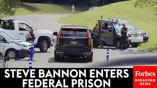 BREAKING NEWS: Steve Bannon Enters Federal Prison In Danbury, Connecticut, For Four-Month Sentence