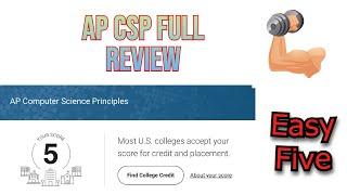 AP Computer Science Principles(Full Review of all Content)