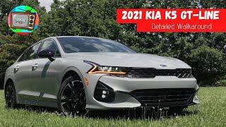 2021 Kia K5 Detailed Walkaround - GT-LINE - Goodbye Optima