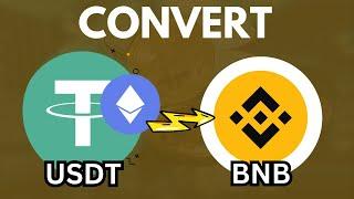 How to Convert USDT ERC20 to BNB in Trust Wallet (2024)