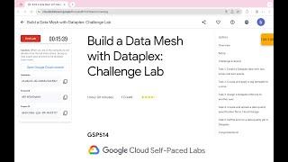Build a Data Mesh with Dataplex: Challenge Lab|| #qwiklabs || #GSP514 ||  [With Explanation️]