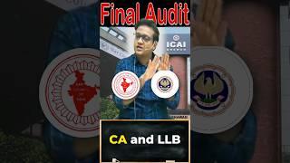 CA and LLB | Siddharth Agarwal Audit