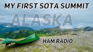 My First SOTA summit: Alaska Ham Radio