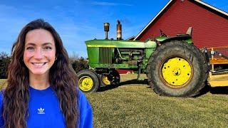 Mowing My Enormous Lawn With 3 Tractors