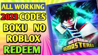 All *New* Boku No Roblox  Codes 2023 | Codes for Boku No Roblox  - Roblox Code