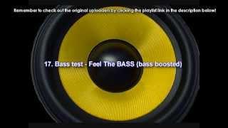 Best Bass Boosted Subwoofer car songs, hiphop, dubstep - TOP 20 (CLEAN quality). HD, free download