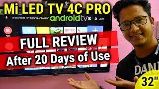 Xiaomi Mi TV 4C PRO 32" Full Indepth Review After 20 Days of Use with Pros & Cons | Data Dock