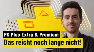 PS Plus Extra & Premium | MEINUNG | 700 Spiele und trotzdem magere Auswahl