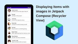 Displaying Items with images in Jetpack Compose (Recycler View)