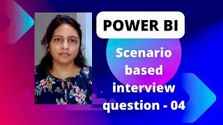 Power BI Scenario based example | Power BI Interview questions | Power BI for beginners