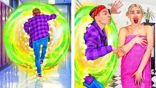 Magic School vs Normal School | Funny Situations At School