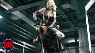 Leon vs Maria Fight Scene | Resident Evil: Death Island (2023) | Now Scaring