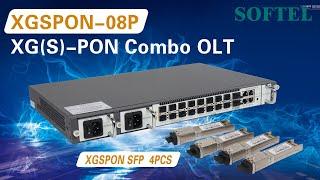 XGSPON-08P XG(S)-PON Combo OLT