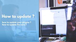 Update your WordPress core and plugin on Mill