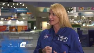 Dr. Kate Rubins (NASA Astronaut) at the 2017 BIO International Convention