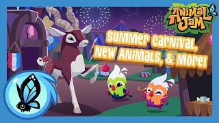 New Animals, Summer Carnival, & More! | Animal Jam June Update