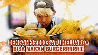 CARA PENYAJIAN BURGER ALA BUDSYAW | MODAL 35.000 SATU RUMAH MAKAN SEMUAH!!!