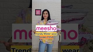 Meesho winter wear haul #meesho #meeshohaul #fashion #shorts #youtubeshorts #ashortaday