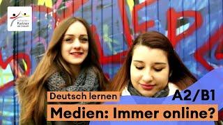 Deutsch lernen mit PASCH-net (A2/B1): Immer online?