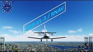 RNAV Microsoft Flight Simulator 2020 JMB VL 3 to Naples