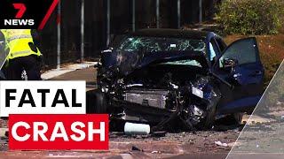 Innocent woman killed in accused teenager's stolen car rampage | 7NEWS