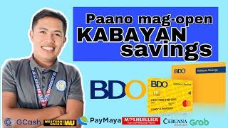 Easiest Step-by-Step Guide to Opening a BDO Kabayan Savings Account