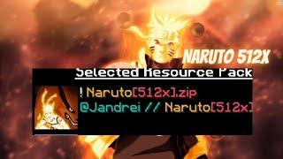 Naruto 512xBest Texture pack for Minecraft Hypixel Bedwars