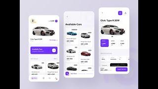 Car Rental Management System App |  Flutter | Velocity X | Backend Firebase