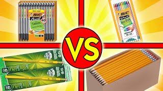 BEST #2 PENCIL | AmazonBasics Pencil VS Dixon Pencil VS Bic Mechanical Pencil VS Bic Pencil