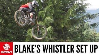 Blake's Canyon Sender DH Bike Set Up For Whistler Bikepark