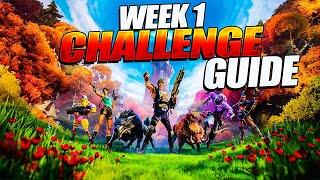 FORTNITE SEASON 6 WEEK 1 EPIC QUEST CHALLENGE GUIDE (All Week 1 Epic Quests)