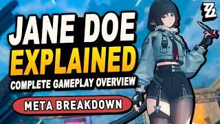 Jane Doe Gameplay Overview Guide - How To Play Jane Doe Explained - Zenless Zone Zero Guide