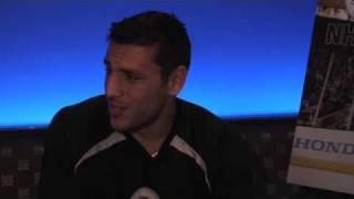 Milan Lucic at the EA SPORTS Fall Preview