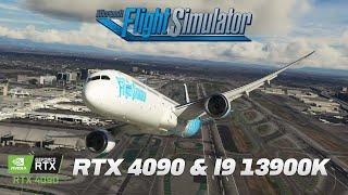 RTX 4090 DLSS 3 & I9 13900K | Microsoft Flight Simulator