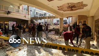 Suicide bomber detonates inside mosque in Pakistan, killing and wounding dozens