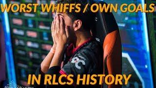 Worst Whiffs & Own Goals in RLCS History