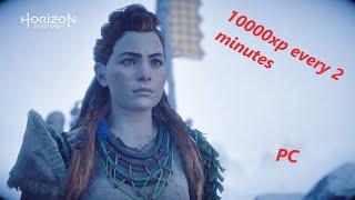 Horizon Zero Dawn 10000 Xp every 2 minutes Pc / Ps4 ( no glitch )