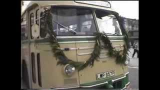 Vintage trolleybuses in Solingen