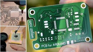 How to make a PCB prototyping with UV soldermask - STEP by STEP