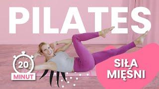 Pilates wzmacniający na całe ciało | Siła mięśni | 20 min |  #żelaznywieczór #69 | Ola Żelazo