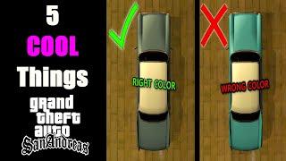 5 Things You Didn't Know in GTA San Andreas