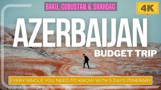 Baku Azerbaijan Amazing 5 Days Itinerary with every depth details. Sim Food Currency Day trip Budget