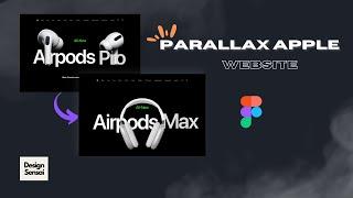 Parallax Apple Website in figma (Easy)