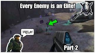 Halo CE Legendary but Every Enemy is an Elite [Part 2]